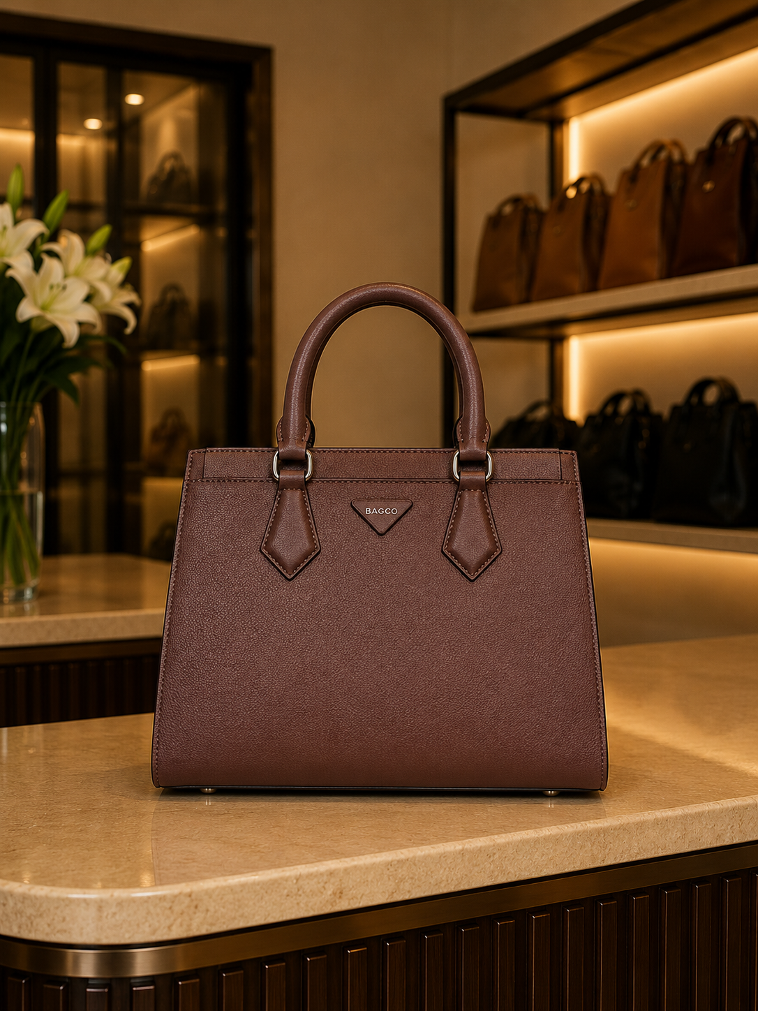 Bagco Brand Women Bags Handbags Manufacturer San a Main Wholesale Bolsas Para Mujer Fashion PU Leather Ladies Branded Handbag